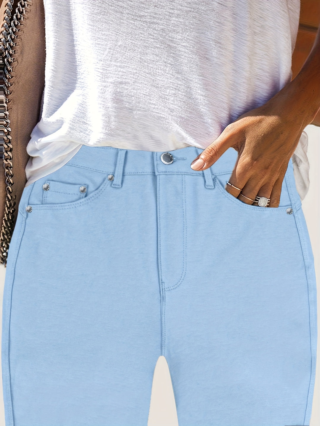 Faye | High-Waisted Skinny Jeans