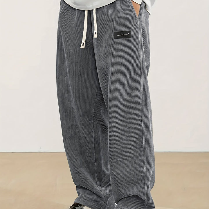 Simon | Relaxed Straight-Leg Pants