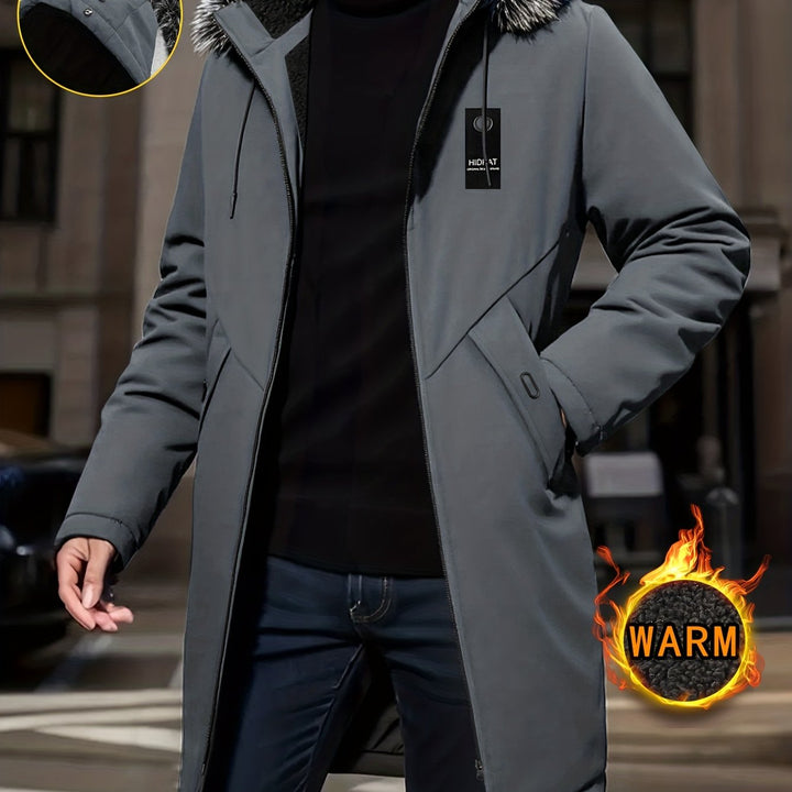 Elias | Hooded Mid-Length Winter Parka