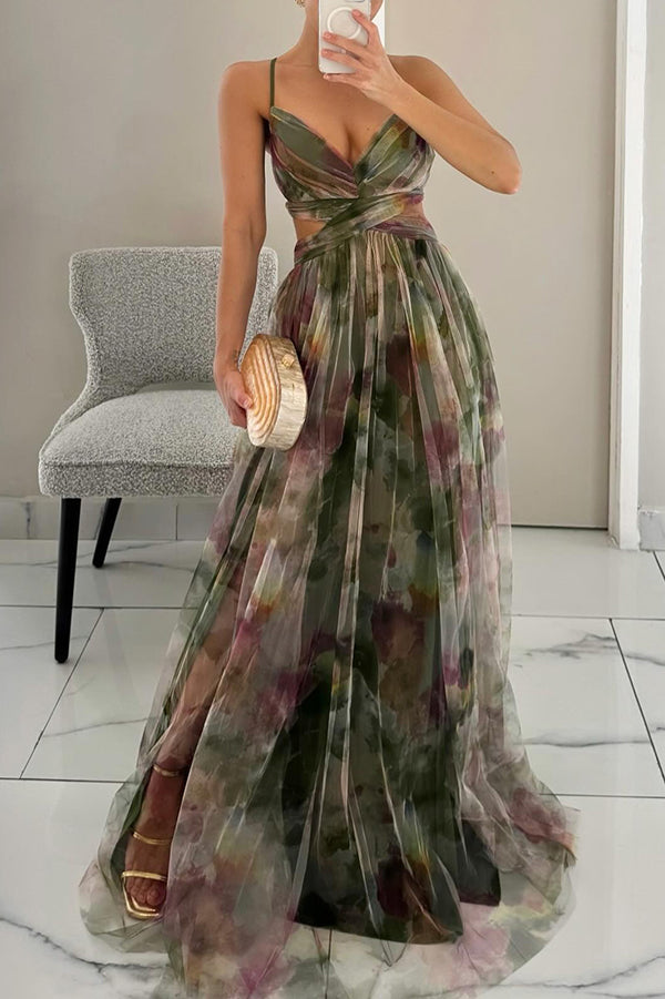 Giselle | Elegant Flowing Maxi Dress