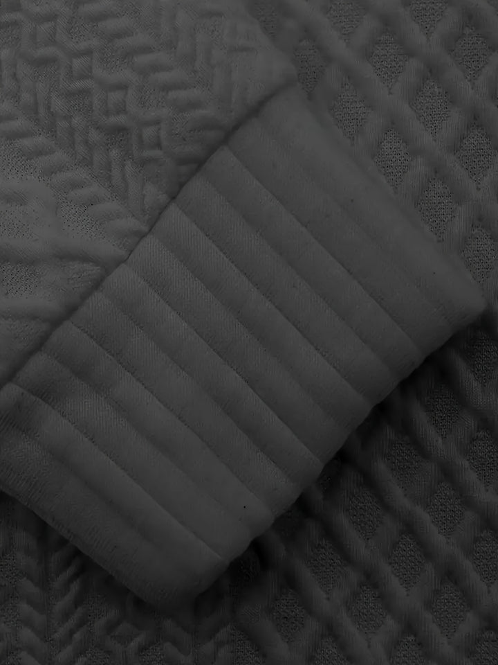 Rupert | Cable-Knit Stand Collar Sweater