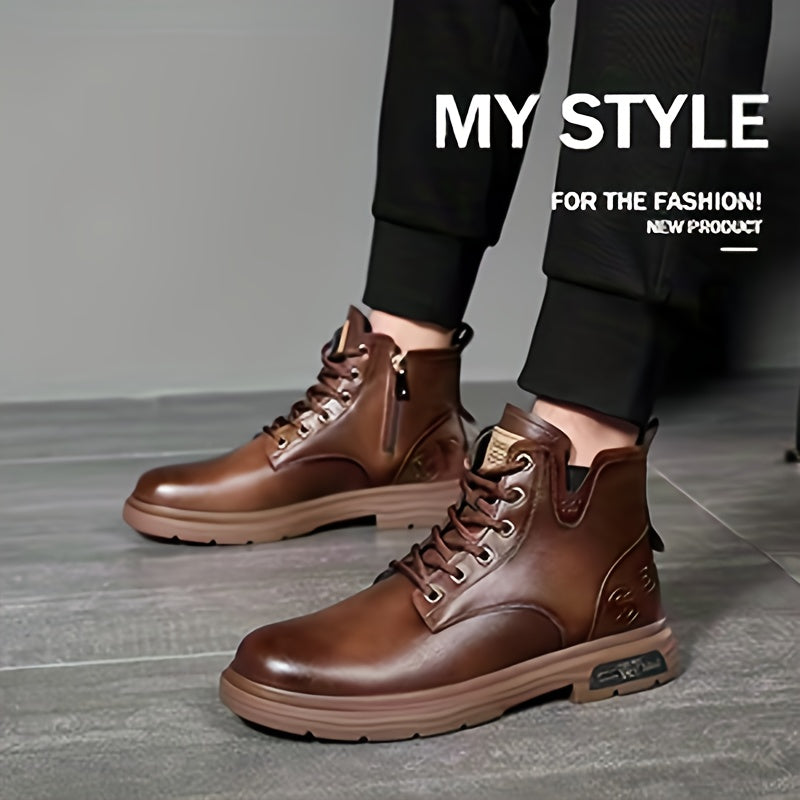 Rowan | Rugged High-Top Boots