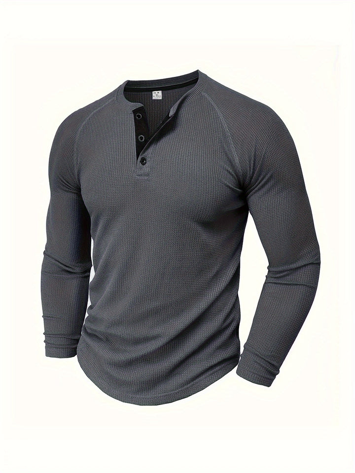 Jasper | Classic Button-Placket Henley