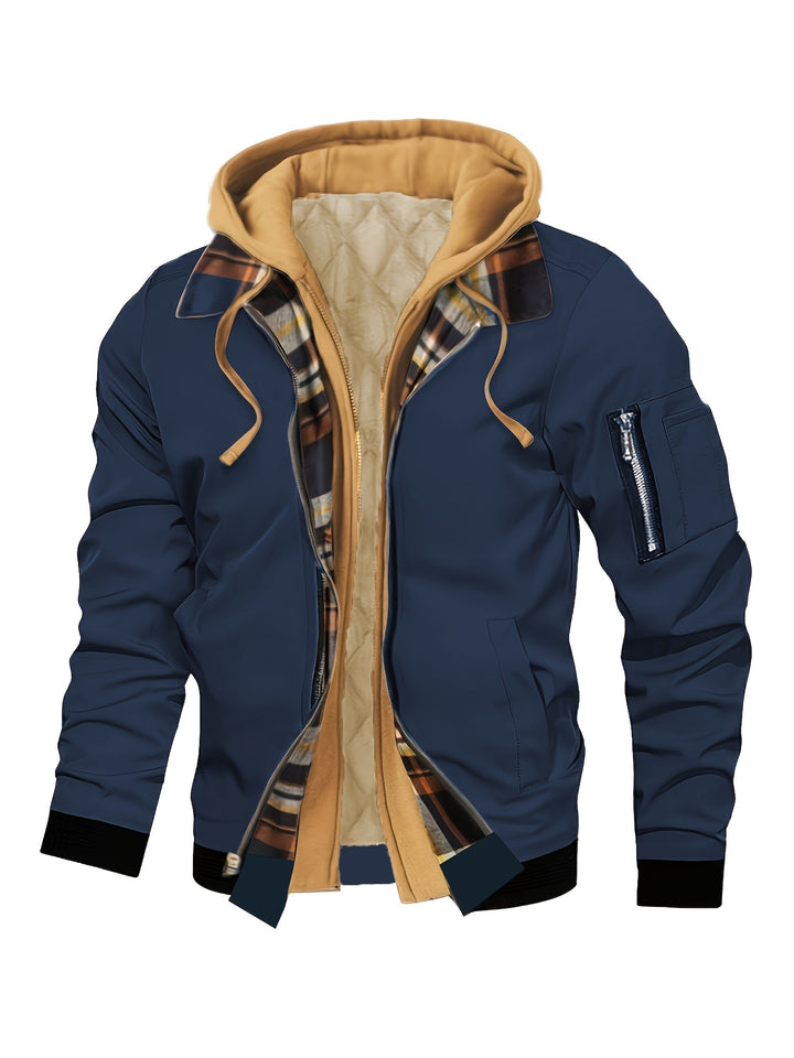 Archer | Insulated Hooded Zip-Up Jacket
