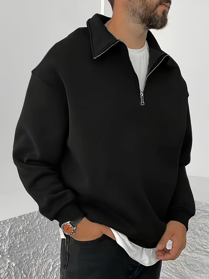 Hayden | Refined Half-Zip Sweatshirt