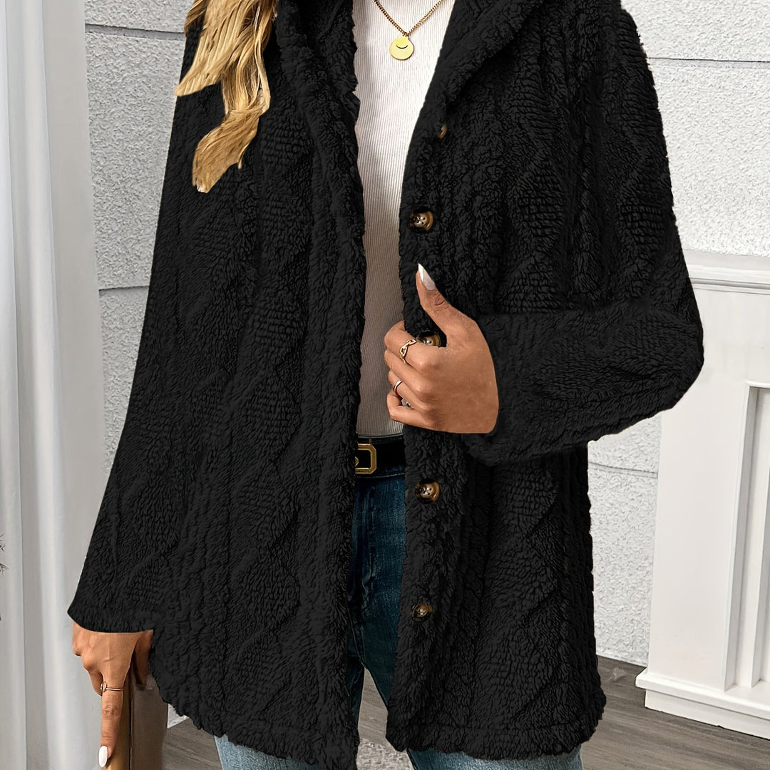 Marnie | Cozy Textured Hooded Jacket