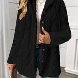 Marnie | Cozy Textured Hooded Jacket