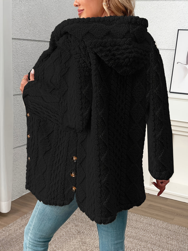 Marnie | Cozy Textured Hooded Jacket