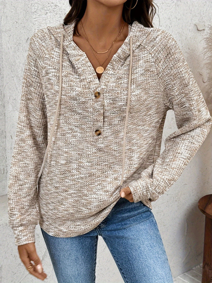 Hattie | Button-Up Hooded Hoodie