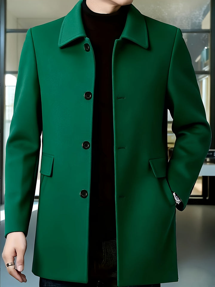 Anthony | Refined Single-Breasted Coat