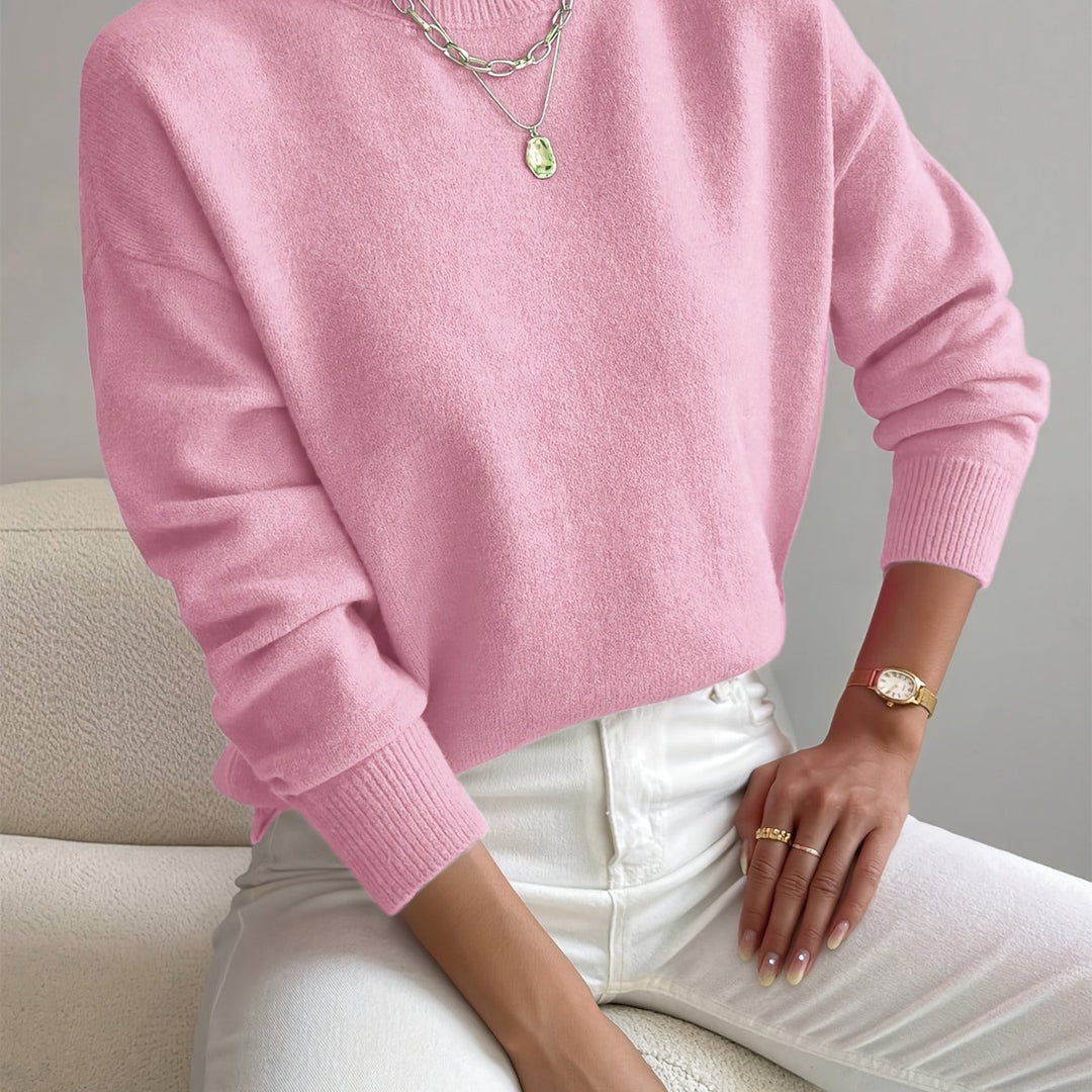 Annika | Refined Mock Neck Sweater