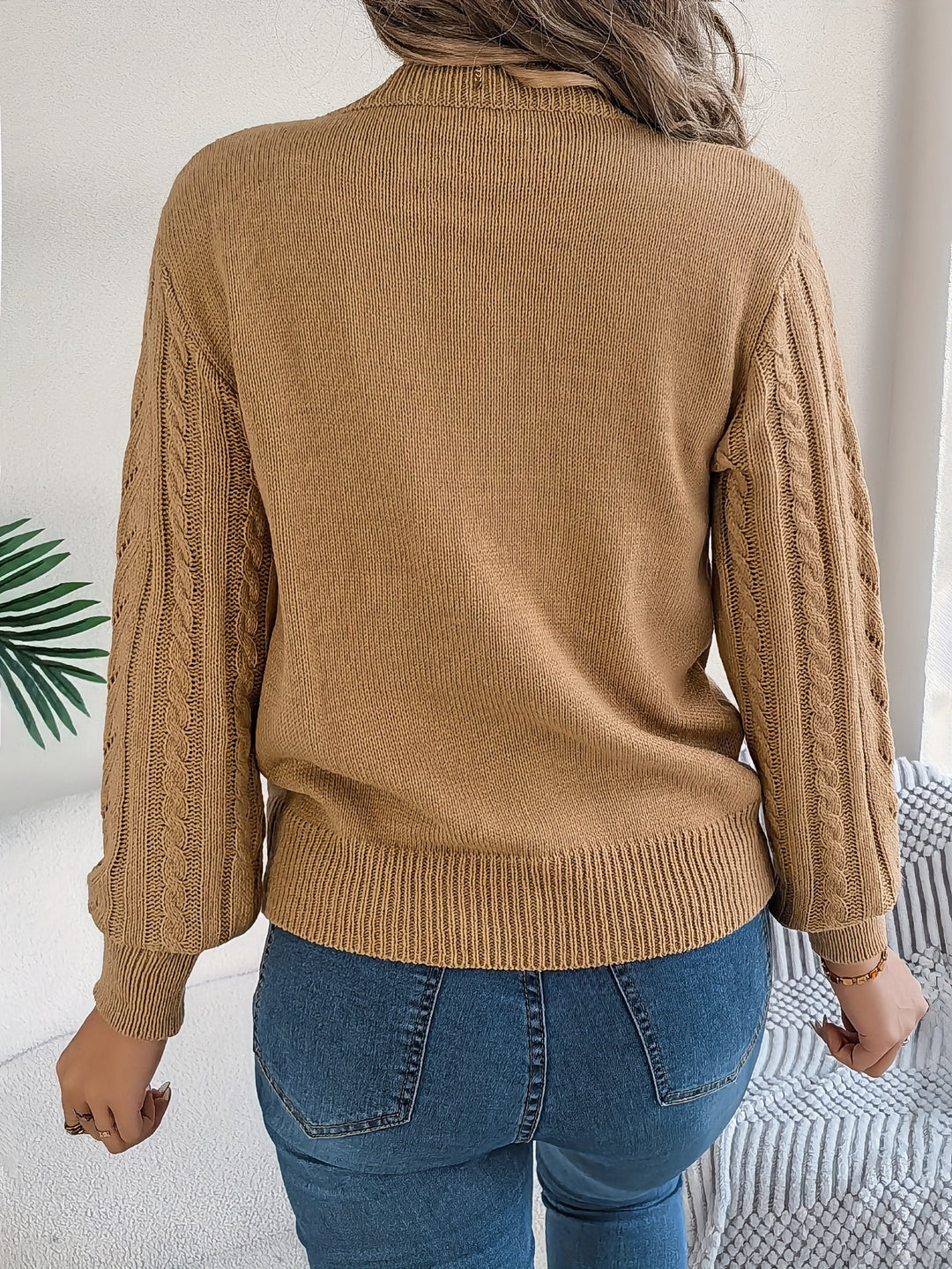Marissa | Textured Cable-Knit Sweater