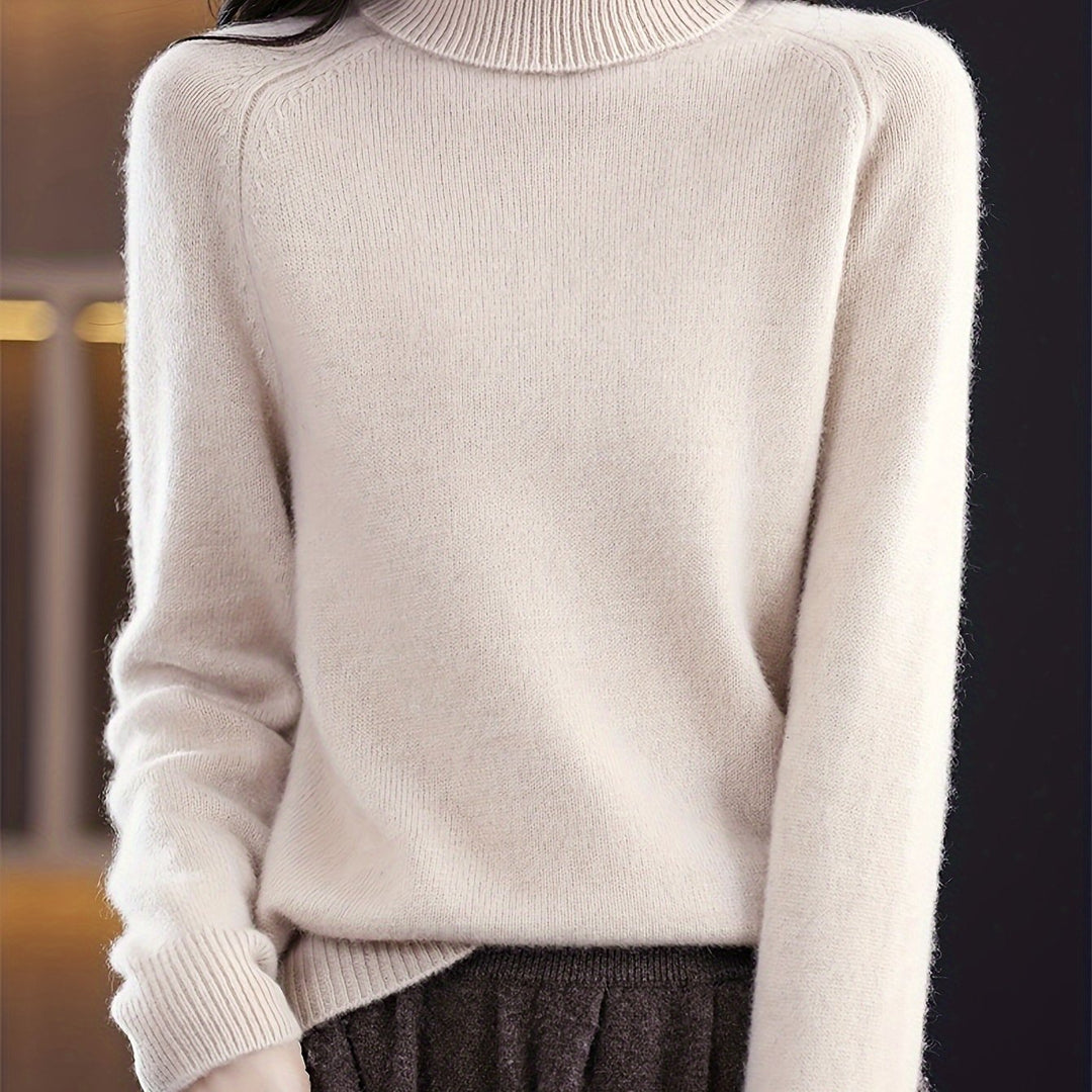 Annabel | Cozy Mock-Neck Sweater