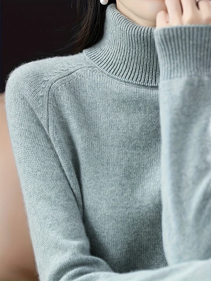 Annabel | Cozy Mock-Neck Sweater