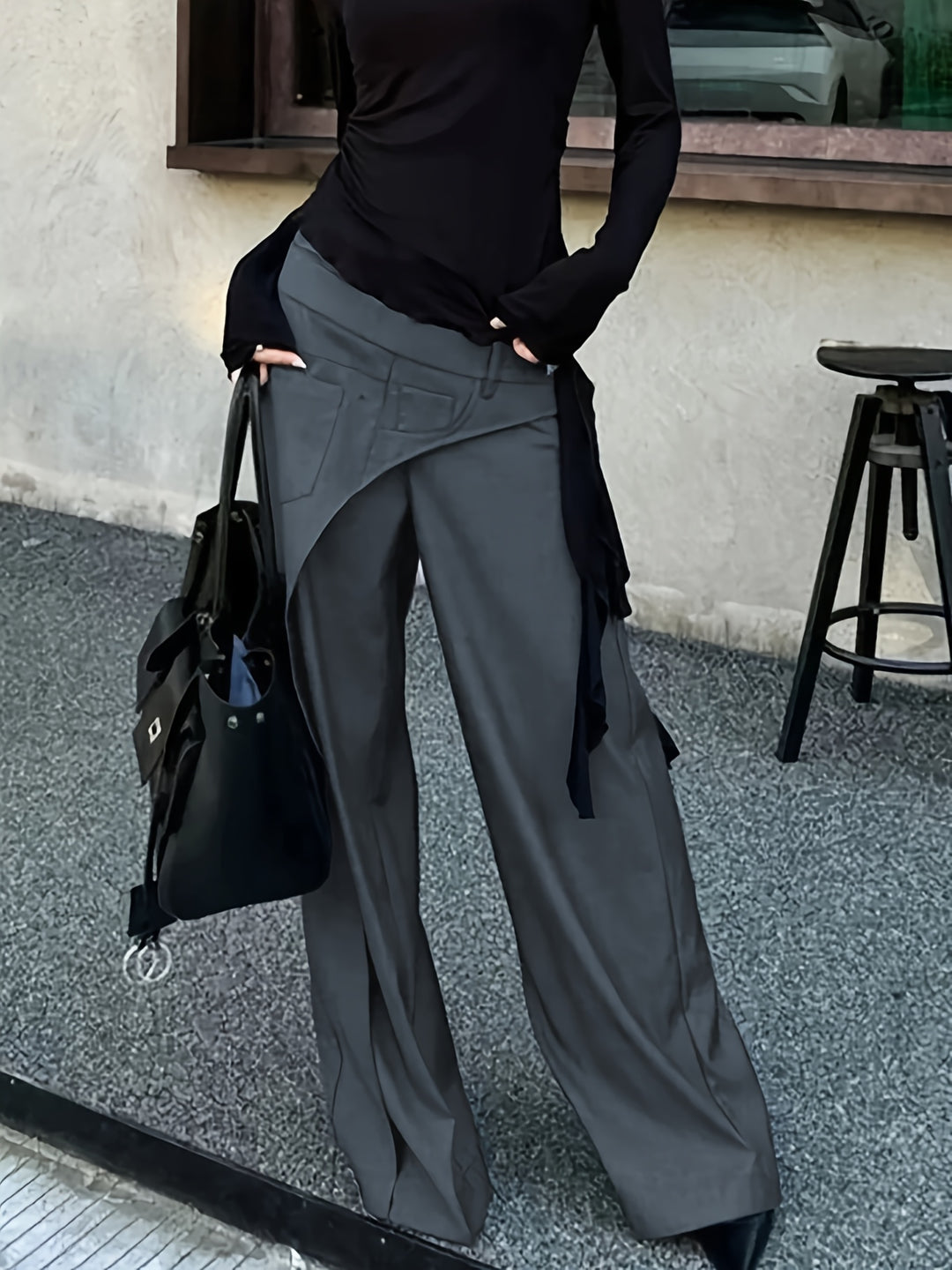 Renata | Wide-Leg High-Waist Trousers