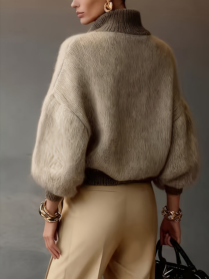 Giselle | Relaxed Half-Zip Sweater
