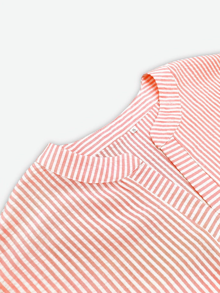 Sabrina | Relaxed Striped Beach Dress