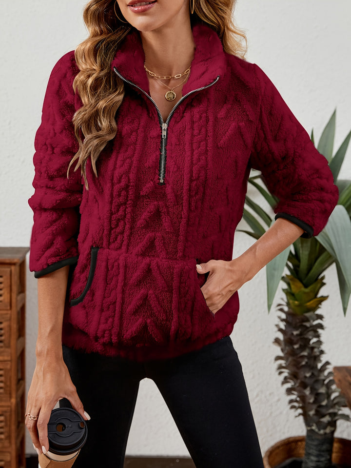 Regina | Cozy Half-Zip Pullover
