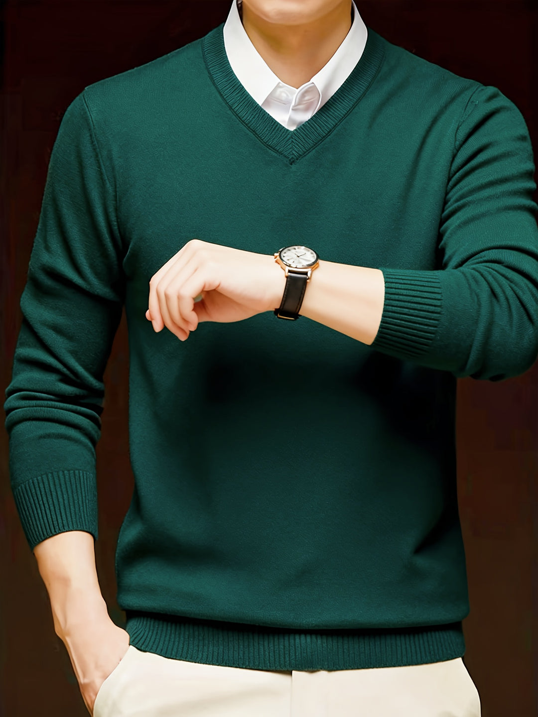 Vincent | Refined V-Neck Sweater