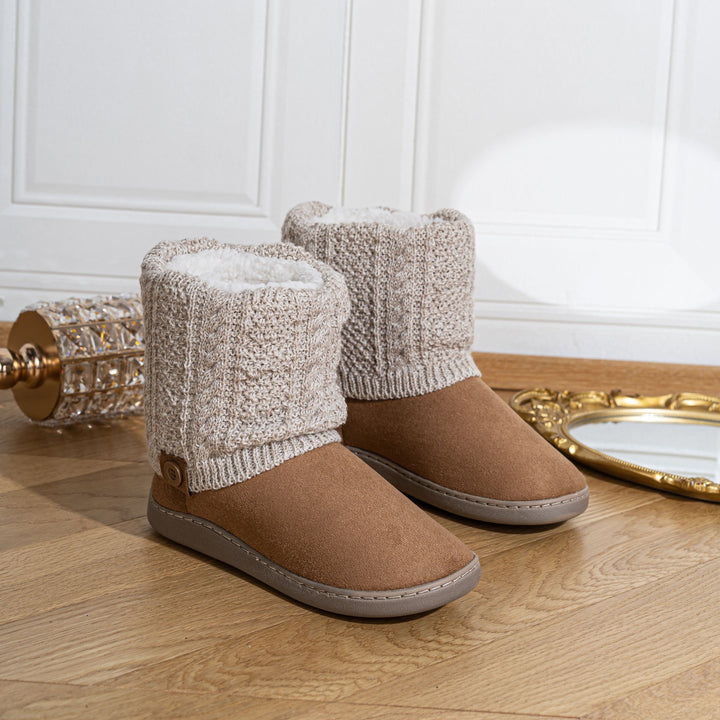 Willow | Cozy Fold-Cuff Boots