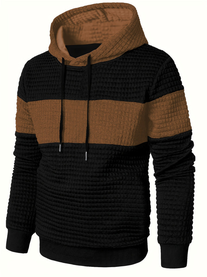Braxton | Textured Pullover Hoodie
