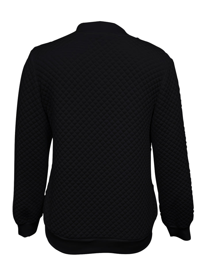 Annette | Textured Zip-Front Jacket