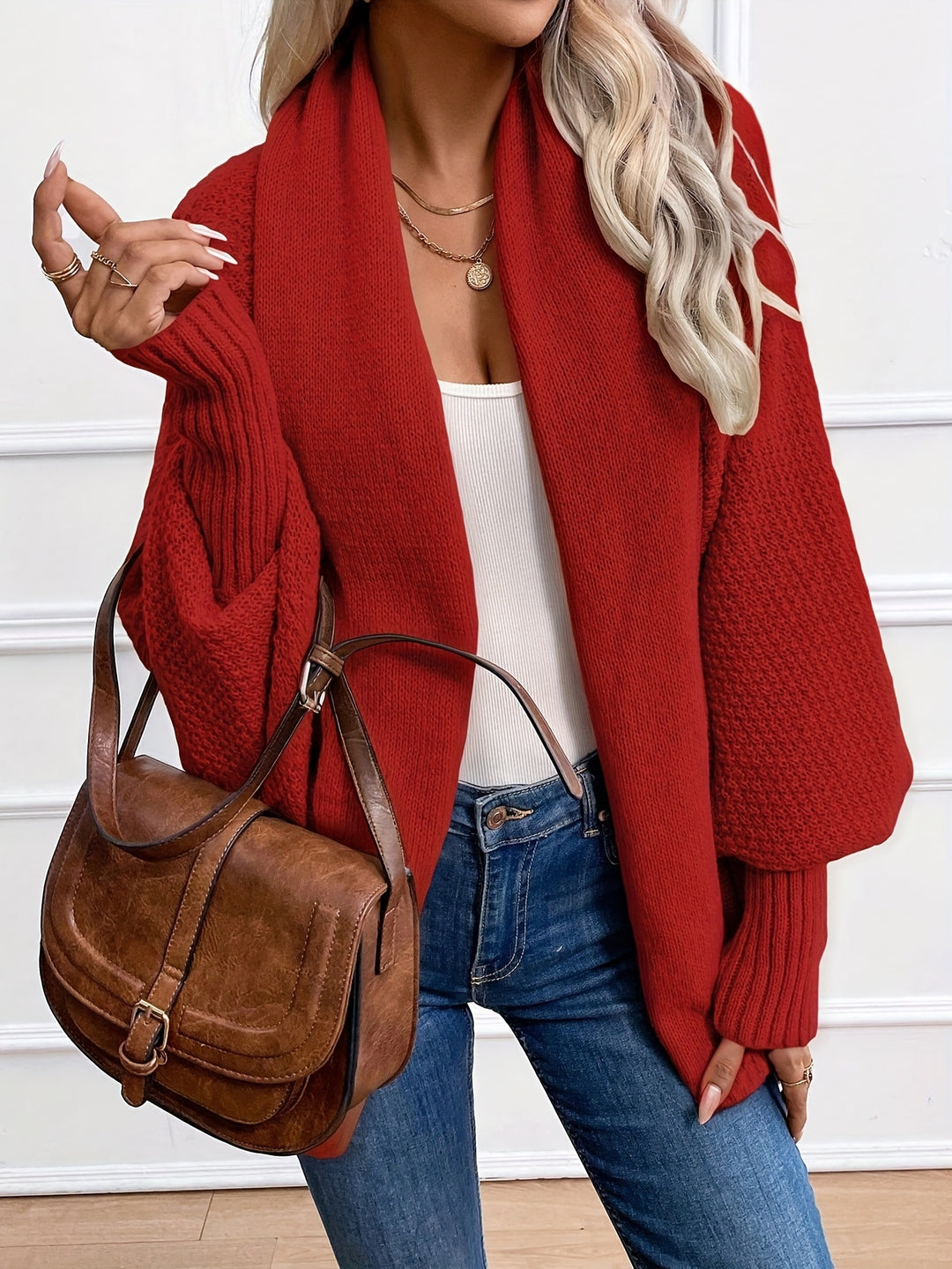 Adelaide | Relaxed Shawl-Collar Cardigan