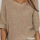 Ophelia | Relaxed Knit Sweater
