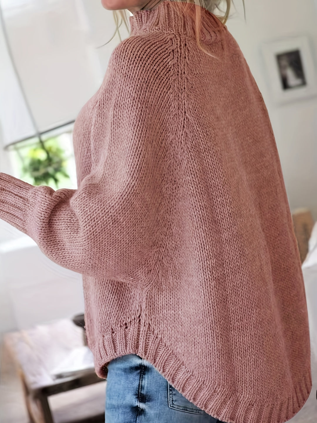 Sabina | Cozy Cable-Knit High-Neck Sweater