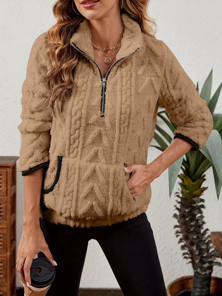 Regina | Cozy Half-Zip Pullover