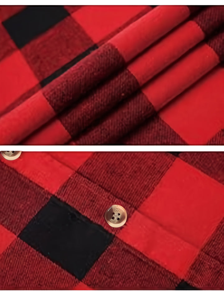Autumn | Relaxed Checked Button-Up Shirt