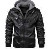 Dorian | Hooded Moto Jacket