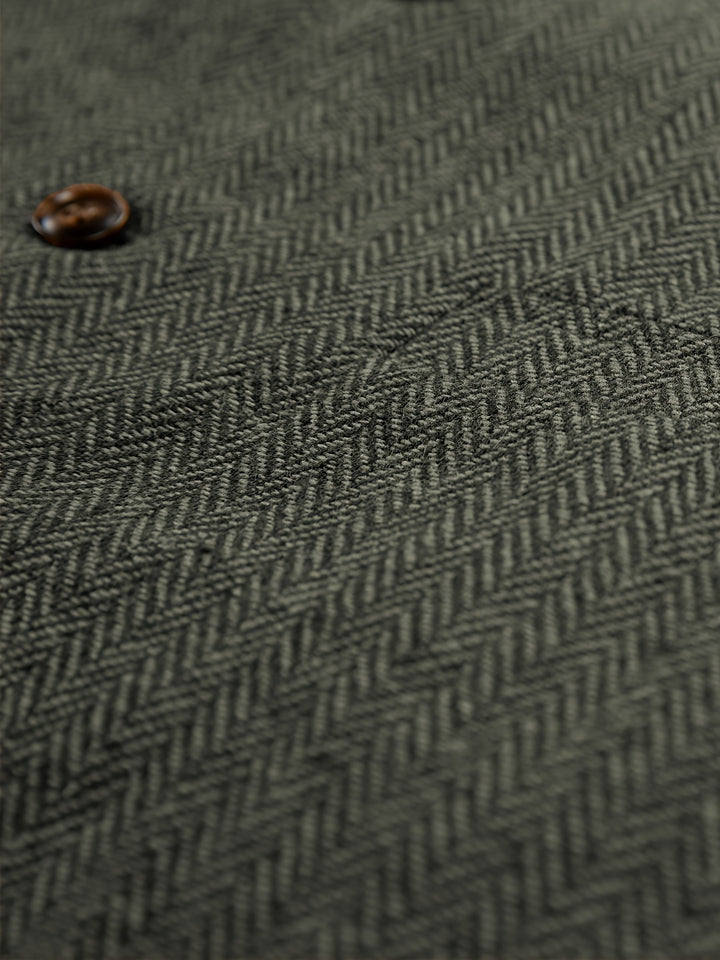 Waylon | Heritage Herringbone Vest