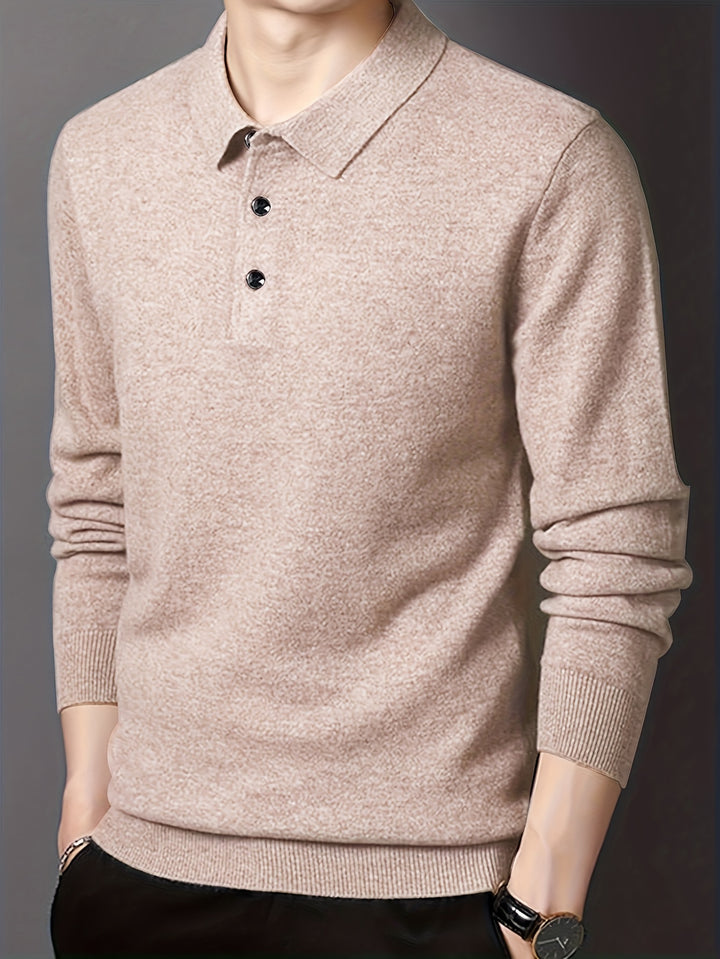Alistair | Buttoned Collar Polo Shirt