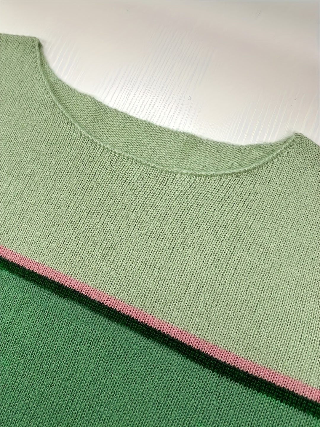 Sabine | Boat-Neck Color-Block Sweater