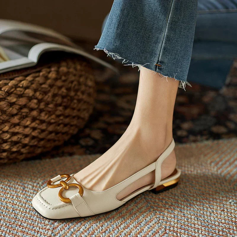 Deborah | Classic Buckle Strap Sandals