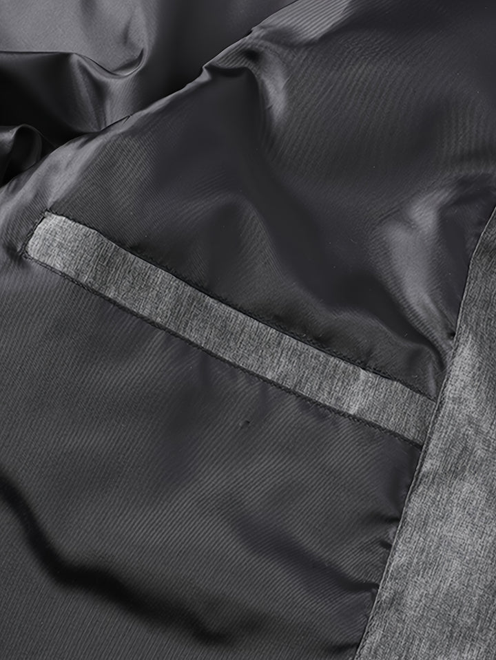 Cyrus | Quilted Stand-Collar Vest