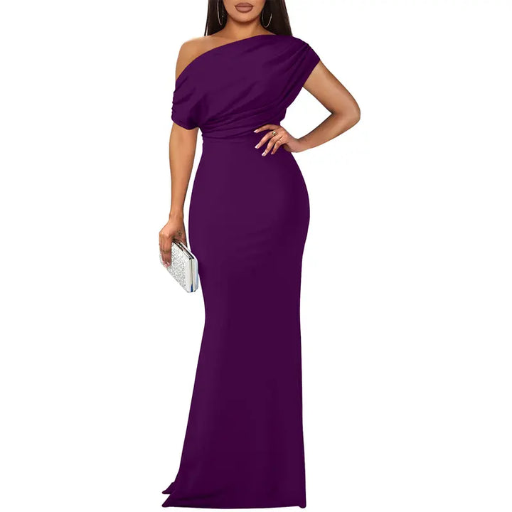 Rose | Elegant Off Shoulder Evening Dress