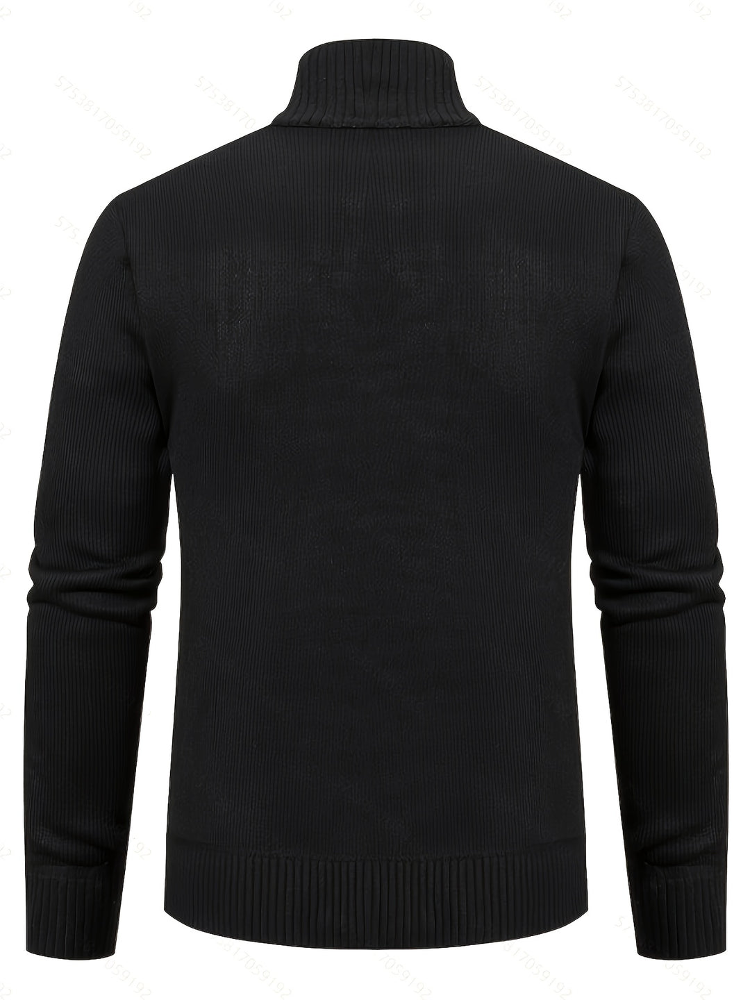 Malcolm | Textured Zip-Up Cardigan