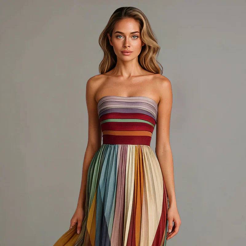 Ivy | Elegant Flowing Long Dress