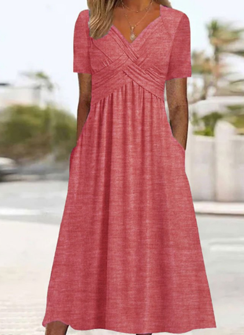 Monic | Classic Crossover Everyday Dress