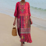 Natalia | Relaxed Boho Maxi Dress