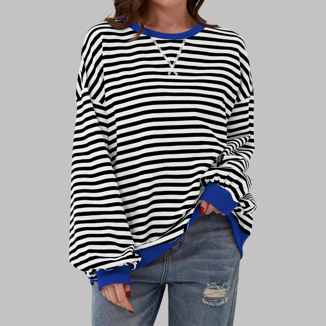 Chloe | Playful Striped Sweater