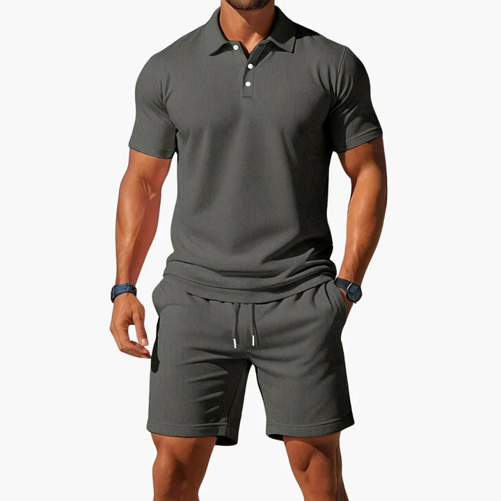Connor | Classic Polo and Shorts Set