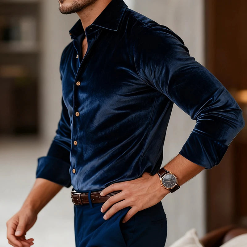 Reginald | Refined Evening Button Shirt