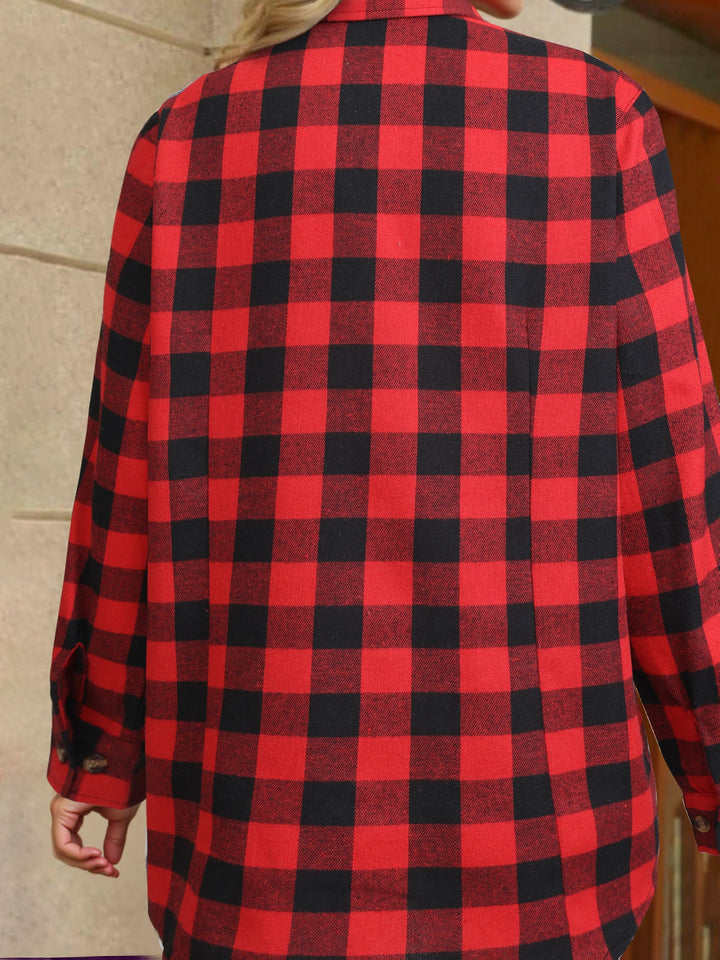 Autumn | Relaxed Checked Button-Up Shirt