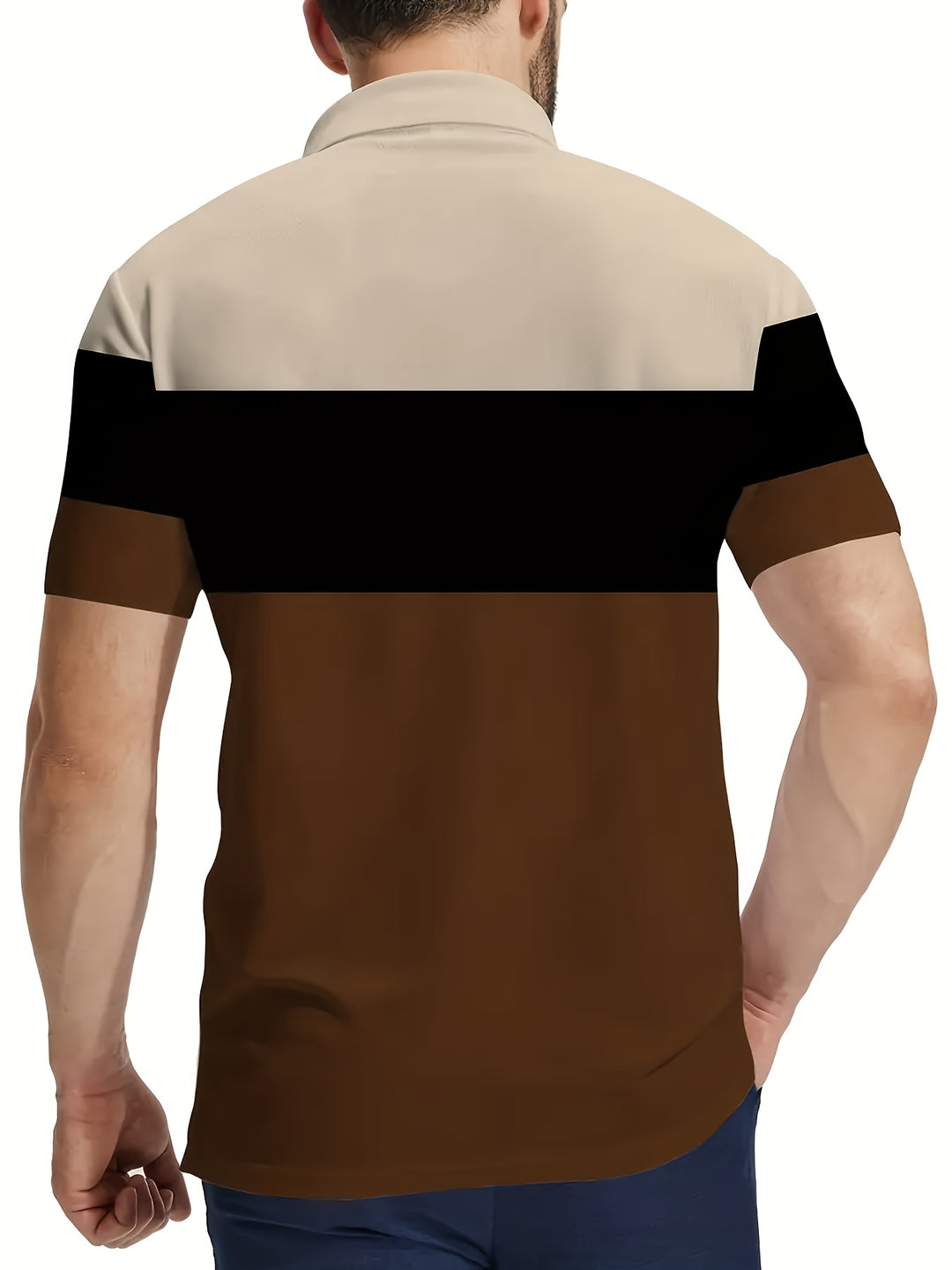 Theodore | Color-Block Short Sleeve Polo