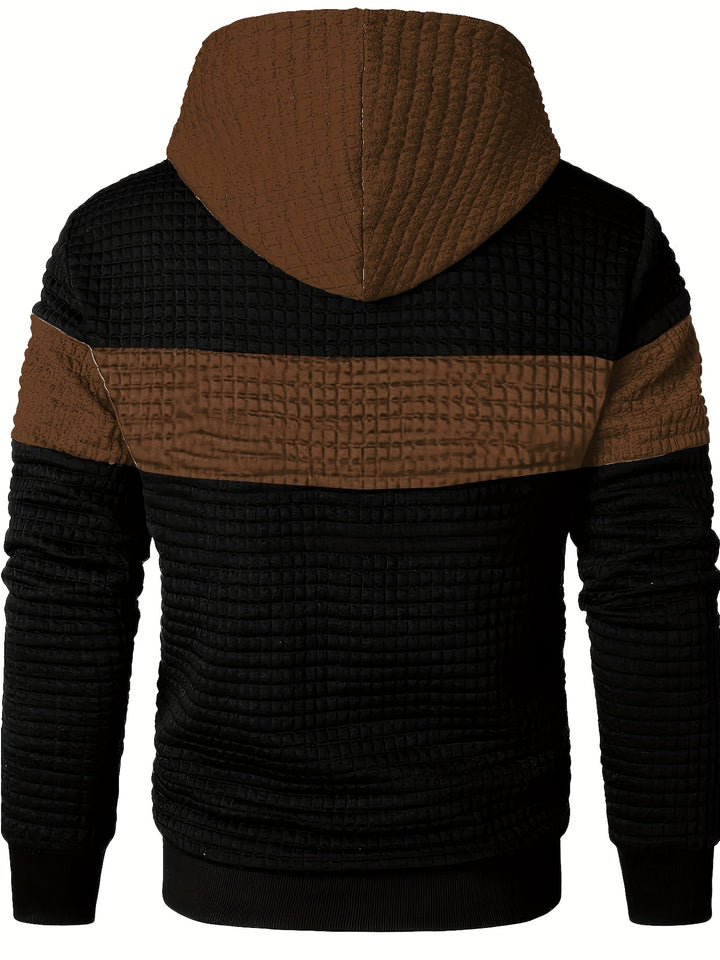 Braxton | Textured Pullover Hoodie