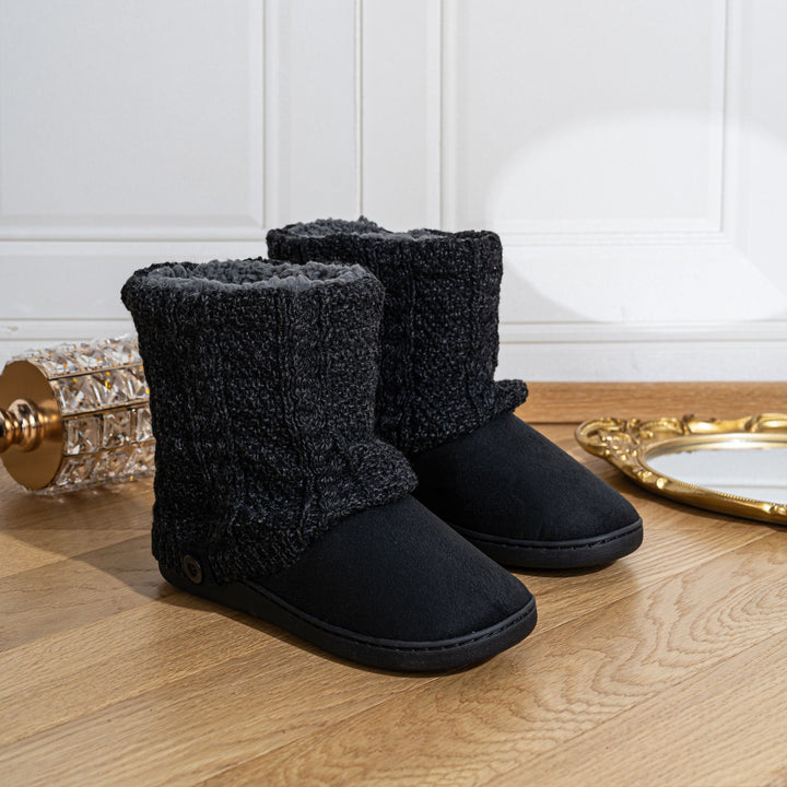 Willow | Cozy Fold-Cuff Boots