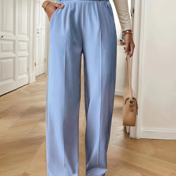 Nadine | Tailored Straight-Leg Trousers